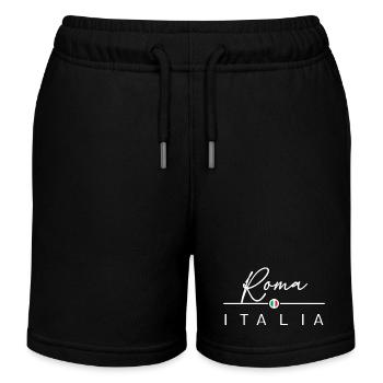 Italie - Rome - Rome - Italien - Italie - Short de jogging enfant bio Stanley/Stella - noir - Devant