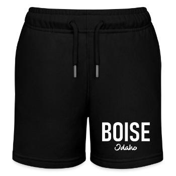 Boise - Idaho - États-Unis - États-Unis d’Amérique - Short de jogging enfant bio Stanley/Stella - noir - Devant