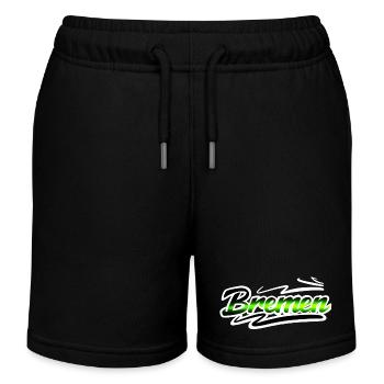 Bremen - Kinder Organic Joggingshorts Mini Bolter von Stanley/Stella - Schwarz - Vorne