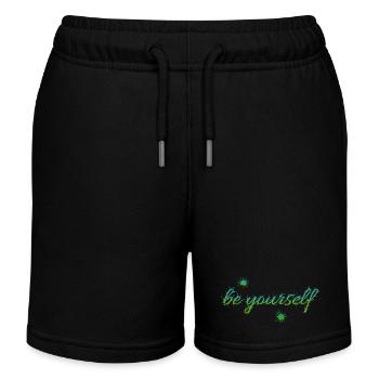 soyez vous-même - Short de jogging enfant bio Stanley/Stella - noir - Devant