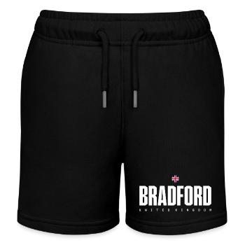 Bradford - Kids Organic Sweat Shorts by Stanley/Stella - black - Front