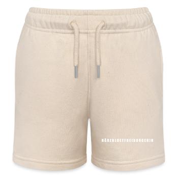Härzbluetfreiburgerin Kanton Freiburg Schweiz - Kinder Organic Joggingshorts Mini Bolter von Stanley/Stella - Natur - Vorne