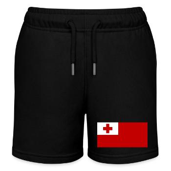Tongo - Short de jogging enfant bio Stanley/Stella - noir - Devant