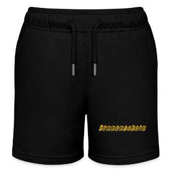 sunshine - Kids Organic Sweat Shorts by Stanley/Stella - black - Front