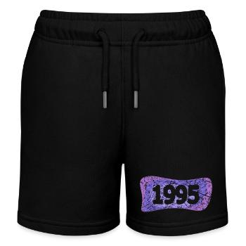 1995 - Kinder Organic Joggingshorts Mini Bolter von Stanley/Stella - Schwarz - Vorne