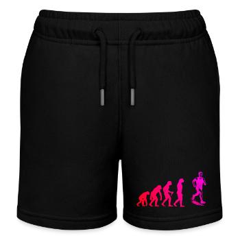 Courir parfaitement pour n’importe quelle course - Short de jogging enfant bio Stanley/Stella - noir - Devant