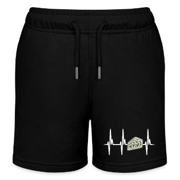 Ich liebe Gorgonzola - Kinder Organic Joggingshorts Mini Bolter von Stanley/Stella - Schwarz - Vorne