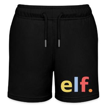 11e anniversaire Jeune Elfe 11 ans - Short de jogging enfant bio Stanley/Stella - noir - Devant