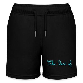 MAMA. MUTTERTAG. SCHÖNEN MUTTERTAG. ICH LIEBE DICH - Kinder Organic Joggingshorts Mini Bolter von Stanley/Stella - Schwarz - Vorne