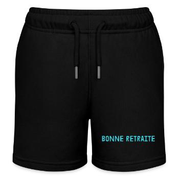 RETIREMENT. RETIREMENT. RETIRED. RETIREMENT - Kids Organic Sweat Shorts by Stanley/Stella - black - Front