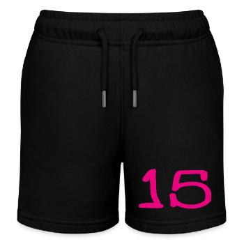 ALLES GUTE ZUM GEBURTSTAG. ALLES GUTE ZUM GEBURTSTAG. JAHRESTAG. - Kinder Organic Joggingshorts Mini Bolter von Stanley/Stella - Schwarz - Vorne