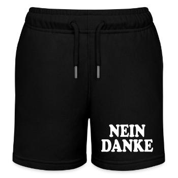 Nein danke - Kinder Organic Joggingshorts Mini Bolter von Stanley/Stella - Schwarz - Vorne