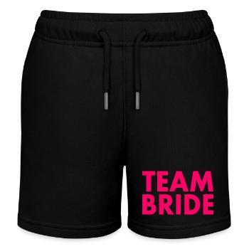 Team bride - Short de jogging enfant bio Stanley/Stella - noir - Devant