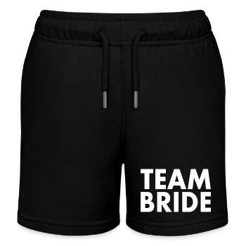 Team bride - Short de jogging enfant bio Stanley/Stella - noir - Devant