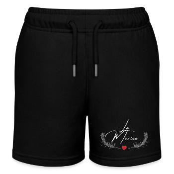The Bride - Matching tshirt - Kids Organic Sweat Shorts by Stanley/Stella - black - Front