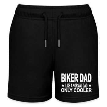 Motocyclette - Short de jogging enfant bio Stanley/Stella - noir - Devant