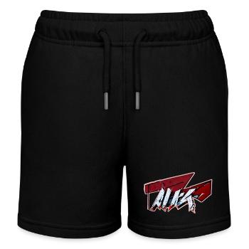 urban abstract graffiti - Kinder Organic Joggingshorts Mini Bolter von Stanley/Stella - Schwarz - Vorne