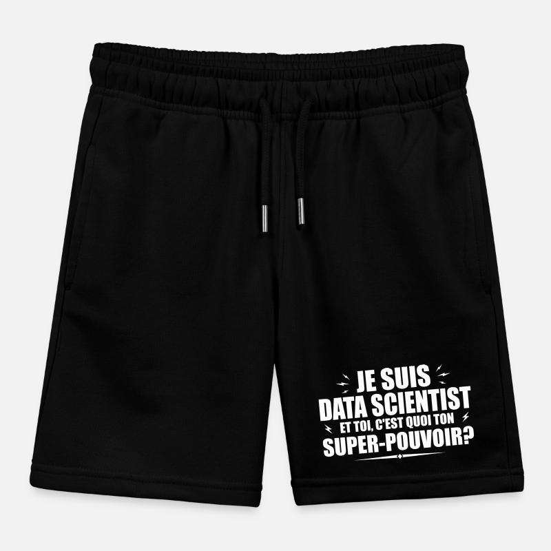 Ich bin Data Scientist. Deine Superkraft? Kinder Organic Joggingshorts Mini Bolter von Stanley/Stella
