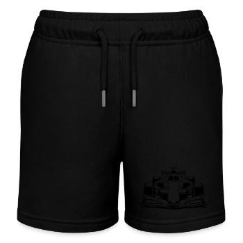 Voiture de Course - Short de jogging enfant bio Stanley/Stella - noir - Devant