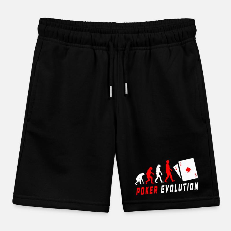 Évolution du poker Short de jogging enfant bio Stanley/Stella