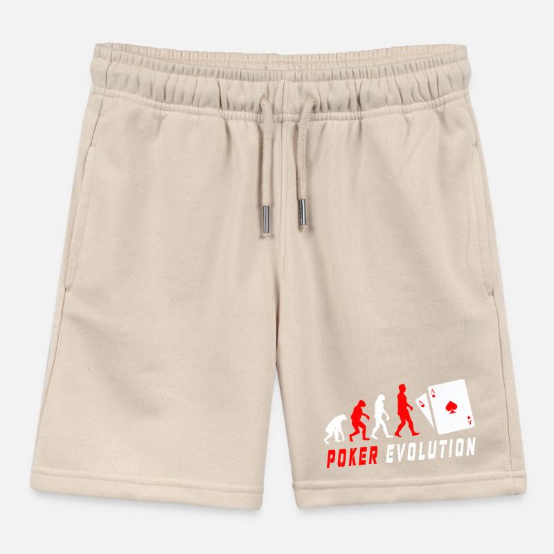 Poker Evolution Kinder Organic Joggingshorts Mini Bolter von Stanley/Stella