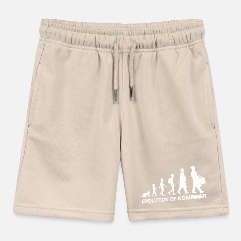 Évolution du batteur Short de jogging enfant bio Stanley/Stella