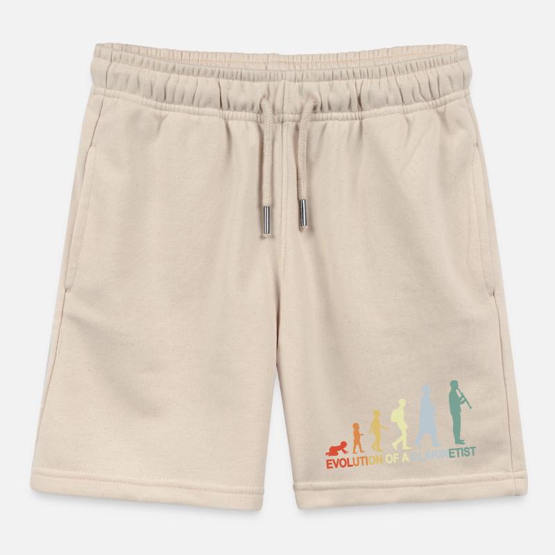 Évolution de la clarinette Short de jogging enfant bio Stanley/Stella