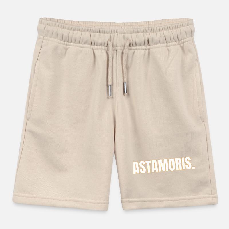 ASTAMORIS. Chemise dialecte anversois Short de jogging enfant bio Stanley/Stella