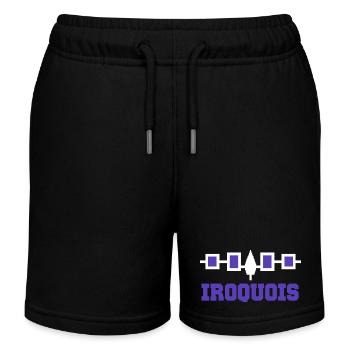 La ceinture iroquoise de Hiawatha - Short de jogging enfant bio Stanley/Stella - noir - Devant