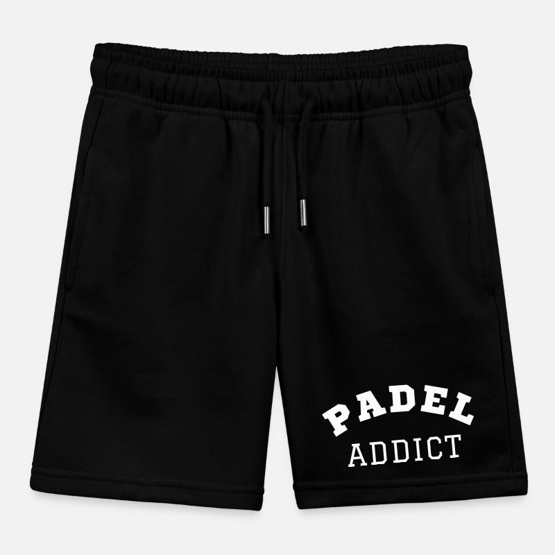Padel Addict Kids Organic Sweat Shorts by Stanley/Stella