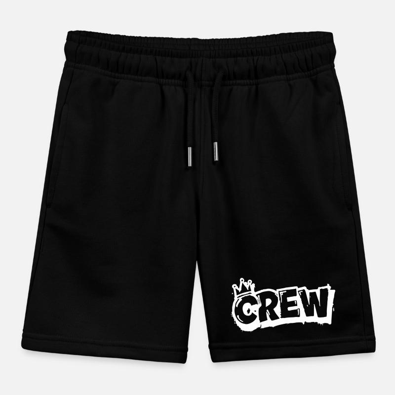 Crew Graffiti Kinder Organic Joggingshorts Mini Bolter von Stanley/Stella