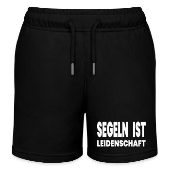 Sail - Kids Organic Sweat Shorts by Stanley/Stella - black - Front