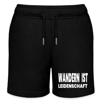 Wandern - Kinder Organic Joggingshorts Mini Bolter von Stanley/Stella - Schwarz - Vorne