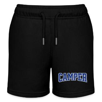 Camper - Kids Organic Sweat Shorts by Stanley/Stella - black - Front