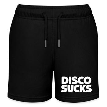 Disco ist - Kinder Organic Joggingshorts Mini Bolter von Stanley/Stella - Schwarz - Vorne