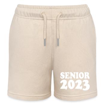 Senior 2023 - Kinder Organic Joggingshorts Mini Bolter von Stanley/Stella - Natur - Vorne