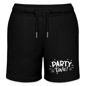 Party Time - Kinder Organic Joggingshorts Mini Bolter von Stanley/Stella - Schwarz - Vorne