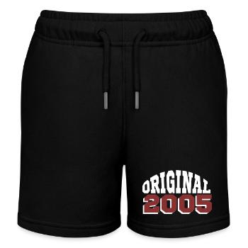 Original 2005 - Kids Organic Sweat Shorts by Stanley/Stella - black - Front