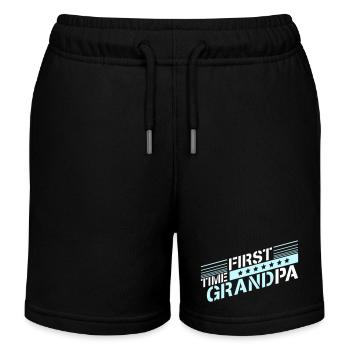Première fois grand-père Meilleur grand-père Grand-père Amour Grand-père - Short de jogging enfant bio Stanley/Stella - noir - Devant