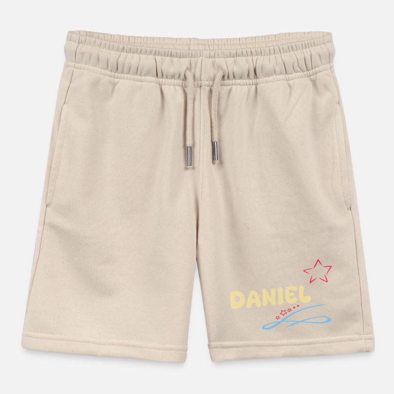 Daniel as a gift Kids Organic Sweat Shorts by Stanley/Stella