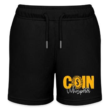 Hushed Histories: The Art of Coin Whispering - Kinder Organic Joggingshorts Mini Bolter von Stanley/Stella - Schwarz - Vorne