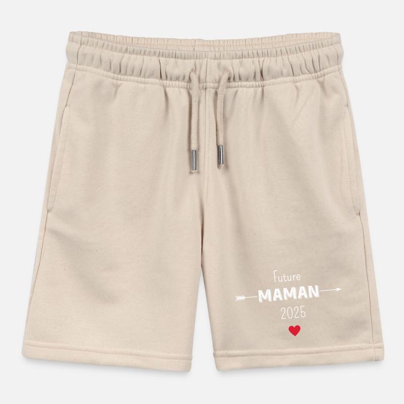 Werdende Mama 2025 Kinder Organic Joggingshorts Mini Bolter von Stanley/Stella