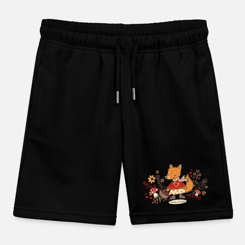 Fuchs auf Beerensuche Kinder Organic Joggingshorts Mini Bolter von Stanley/Stella