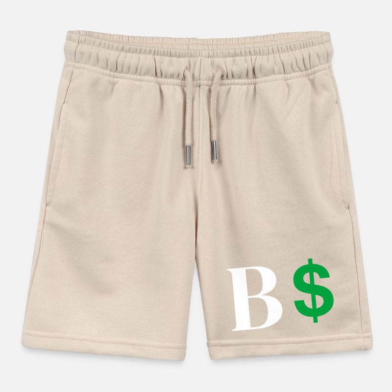 Buchstabe b Dollar Kinder Organic Joggingshorts Mini Bolter von Stanley/Stella