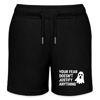 Votre peur - Short de jogging enfant bio Stanley/Stella - noir - Devant