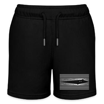 observé - Short de jogging enfant bio Stanley/Stella - noir - Devant