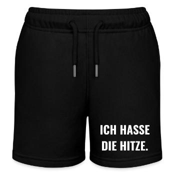 Ich hasse die Hitze. - Kinder Organic Joggingshorts Mini Bolter von Stanley/Stella - Schwarz - Vorne