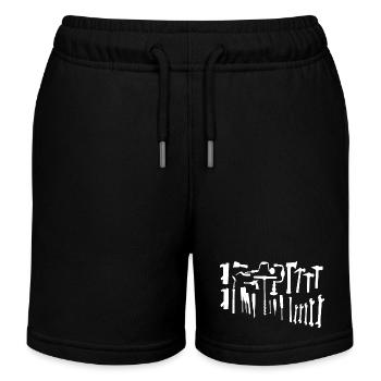 Werkzeug - Kinder Organic Joggingshorts Mini Bolter von Stanley/Stella - Schwarz - Vorne