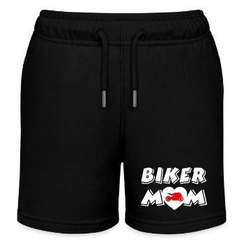 Motorrad - Kinder Organic Joggingshorts Mini Bolter von Stanley/Stella - Schwarz - Vorne