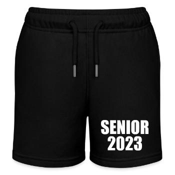 Senior 2023 - Kinder Organic Joggingshorts Mini Bolter von Stanley/Stella - Schwarz - Vorne